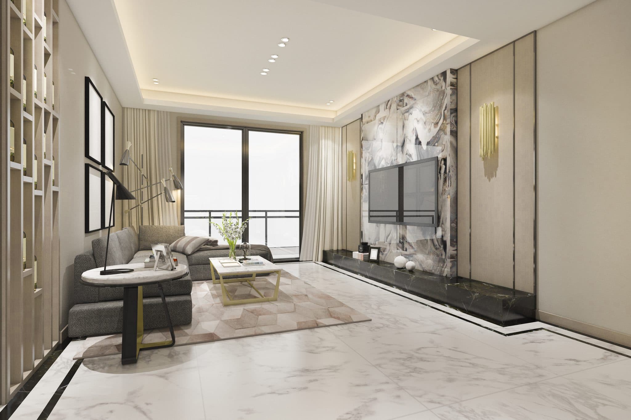 Marble Effect Tiles